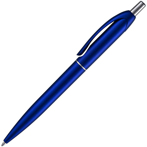 Ручка шариковая Bright Spark, синий металлик - рис 3.