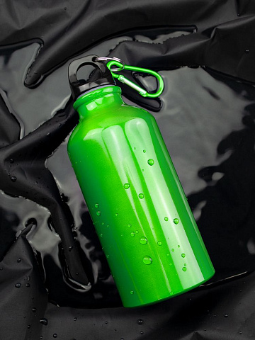 Бутылка для спорта Re-Source, зеленая - рис 5.