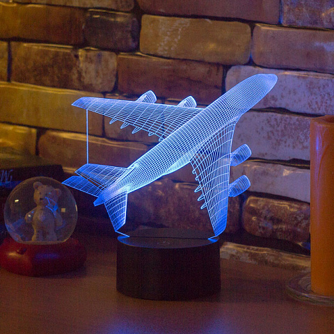 3D светильник Самолёт - рис 3.