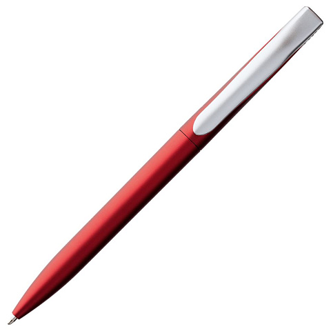 Ручка шариковая Pin Silver, красный металлик - рис 4.
