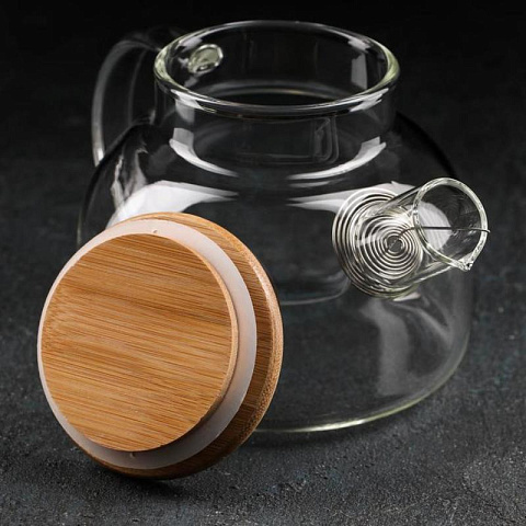 Чайный набор на 5 персон с деревянной подставкой - рис 5.