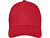 Бейсболка Davis, 6 панелей, красный - миниатюра - рис 2.