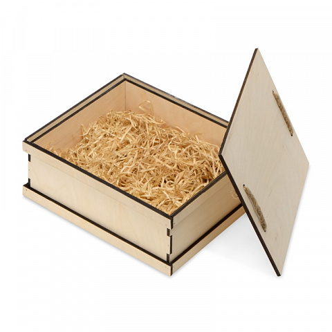 Подарочный короб из березы (29х24 см) - рис 6.