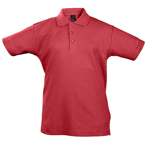 Рубашка поло детская Summer II Kids 170, красная - рис 2.