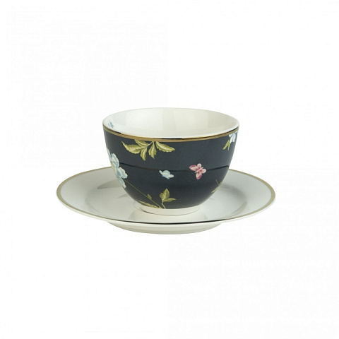 Laura Ashley Кофейная пара капучино Midnight Uni - рис 3.