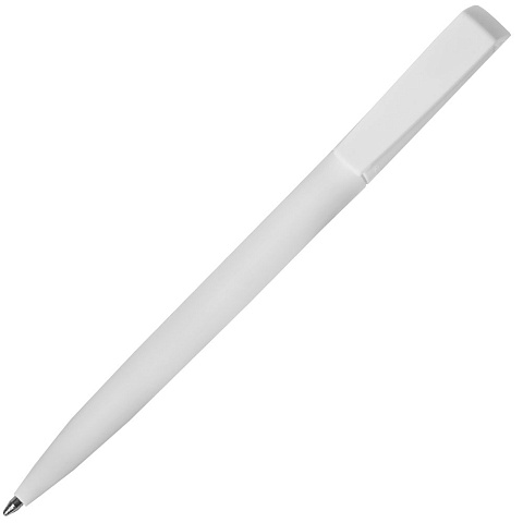 Ручка шариковая Flip, белая - рис 4.