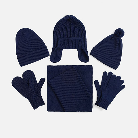 Шарф Catch Match, темно-синий - рис 5.