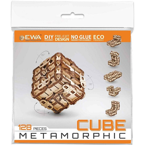 Деревянный конструктор - головоломка "Метаморфик Куб" - рис 9.