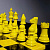 Шахматный комплект TABIA (акриловый камень/ дерево Бук), Пчелка (черно-желтая) (без лого бренда) - миниатюра - рис 4.