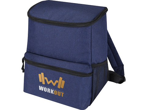 Excursion, рюкзак-холодильник из переработанного РЕТ-пластика - Heather navy - рис 7.