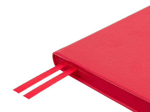 Ежедневник А5 датированный Megapolis Nappa на 2026, красный - рис 5.