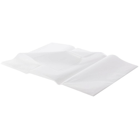 Декоративная упаковочная бумага Tissue, белая - рис 2.