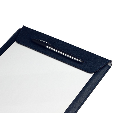 Папка-планшет для бумаг Petrus, темно-синяя - рис 5.