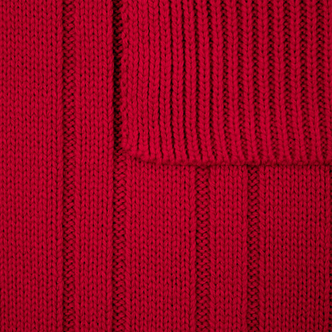 Шарф Knit Beat, красный - рис 5.