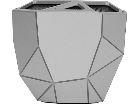 Портативная колонка Geo, мокрый асфальт + белая подсветка - рис 3.