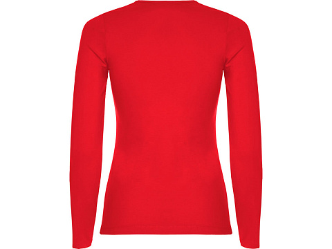 Футболка с длинным рукавом Extreme женская, красный - рис 2.