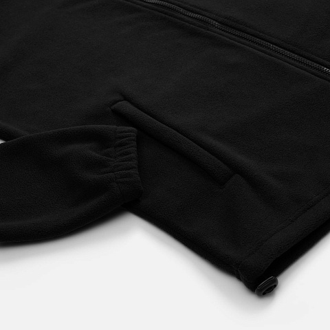 Куртка флисовая унисекс Nebo, черная - рис 5.