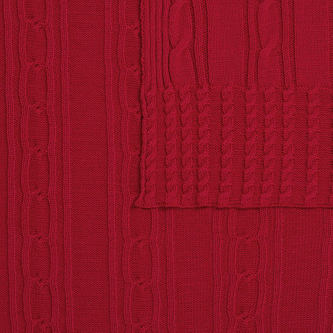 Плед Remitti, красный - рис 4.