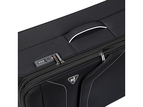 Чемодан TORBER НЕРО, чёрный, переработанный ПЭТ, 48 х 28 х 79 см, 90 л - рис 9.