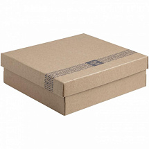 Подарочная коробка для пледа Завитки (33х29 см)