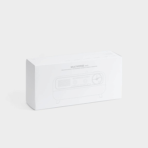 Bluetooth-колонка с беспроводной зарядкой, часами и подсветкой Multiverse, ver.2 - рис 12.