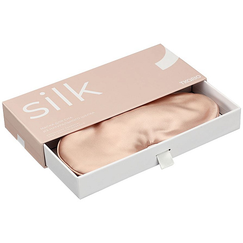 Маска для сна Essential, розовая (пыльная роза) - рис 3.