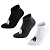 Набор из 3 пар спортивных носков Monterno Sport, черный, серый и белый - миниатюра - рис 2.