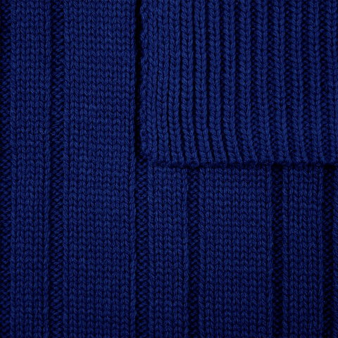 Шарф Knit Beat, темно-синий - рис 5.