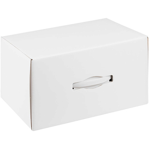 Коробка Matter High Light, белая с белой ручкой - рис 2.