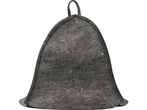 Шапка для бани и сауны Healing, серый - рис 2.