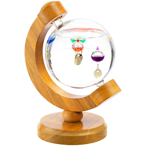 Термометр-шар «Галилео» в деревянном корпусе - рис 3.