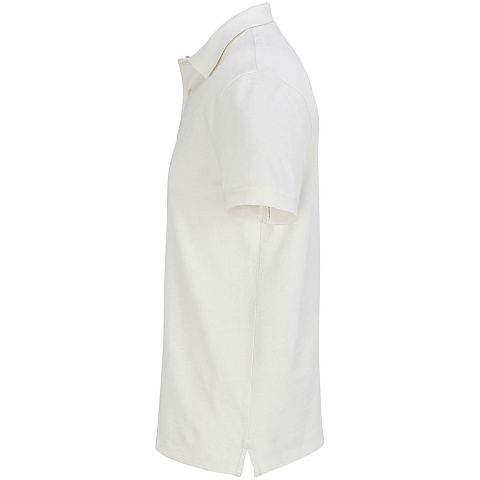 Рубашка поло унисекс Pacific, молочно-белая - рис 4.