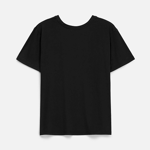 Футболка унисекс Senti, черная - рис 3.