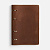Ежедневник inStream, недатированный, коричневый - миниатюра