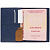 Обложка для паспорта Petrus, синяя - миниатюра - рис 4.
