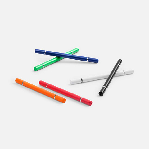 Ручка шариковая и вечный карандаш Diptych, ярко-красная - рис 6.