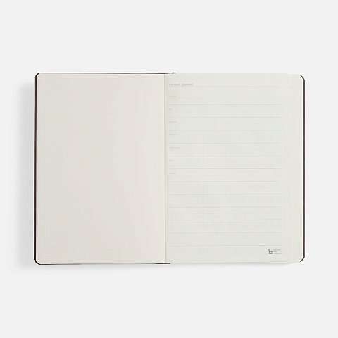 Ежедневник Urban Metal, недатированный, коричневый - рис 5.