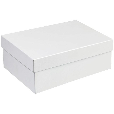 Подарочная коробка белая 23см