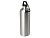 Одностенная бутылка для воды с карабином Oregon, изготовленная из нержавеющей стали, сертифицированной по стандарту RCS, объемом 750 мл - Серебряный - миниатюра