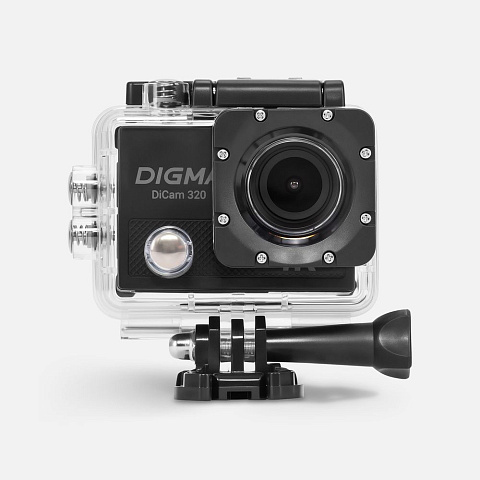 Экшн-камера Digma DiCam 320, черная - рис 12.