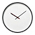 Часы настенные ChronoTop, черные - миниатюра