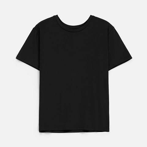 Футболка унисекс Senti, черная - рис 2.