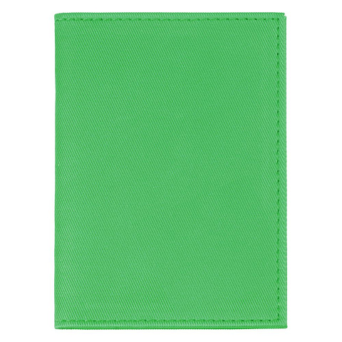 Обложка для паспорта Twill, зеленая - рис 5.