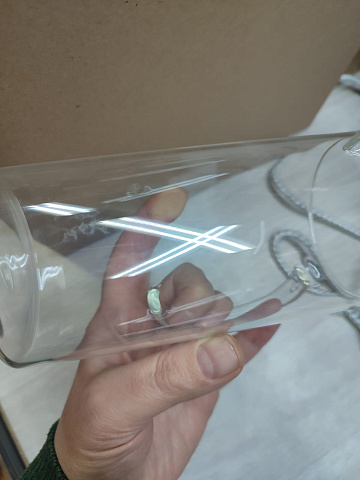 Стеклянный заварочный чайник Gunfu, 600 мл (Р) - рис 14.