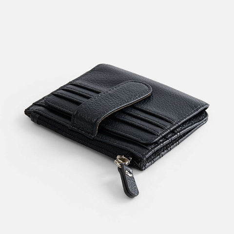 Картхолдер на молнии Unison, черный - рис 2.