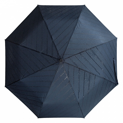 Темно-синий зонт с проявляющимся рисунком - рис 2.