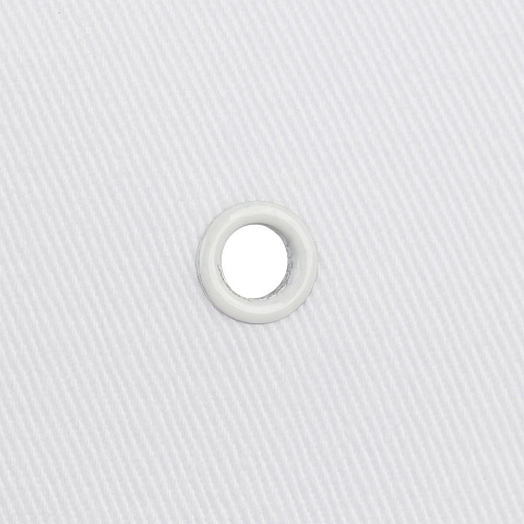 Бейсболка Canopy, белая с темно-синим кантом - рис 5.