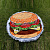 Пляжный коврик Гамбургер - миниатюра - рис 5.