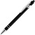 Ручка шариковая Pointer Soft Touch со стилусом, черная - миниатюра