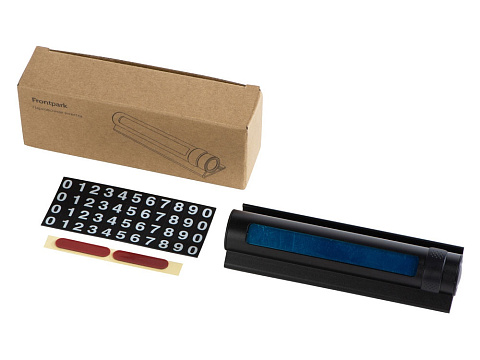 Парковочная табличка Frontpark, черный - рис 9.